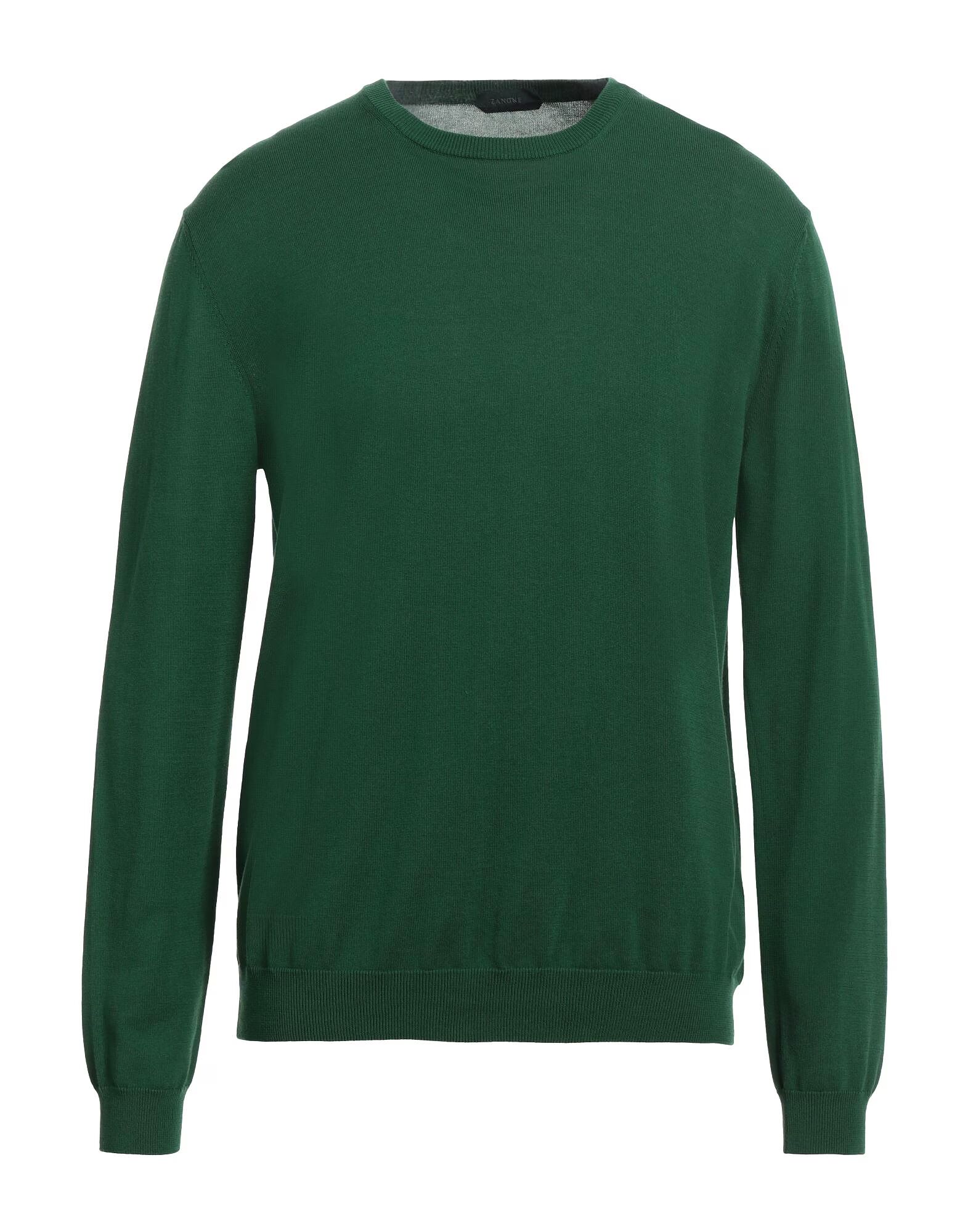 

Свитер Zanone, зеленый