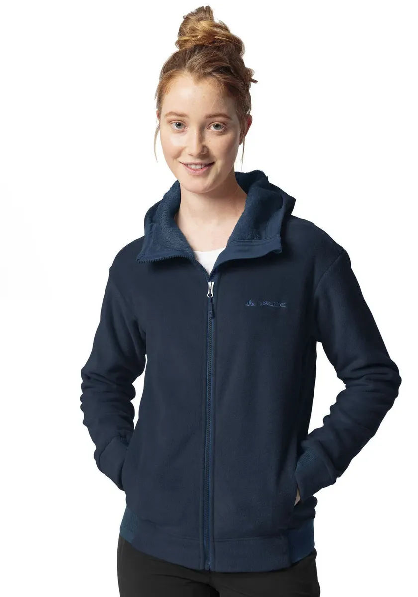 

Флисовая куртка VAUDE "WOMEN'S NEYLAND FLEECE HOODY", с капюшоном, цвет Dark Sea
