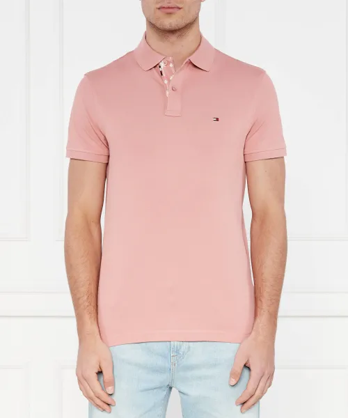 

Футболка поло Regular fit Tommy Hilfiger, розовый