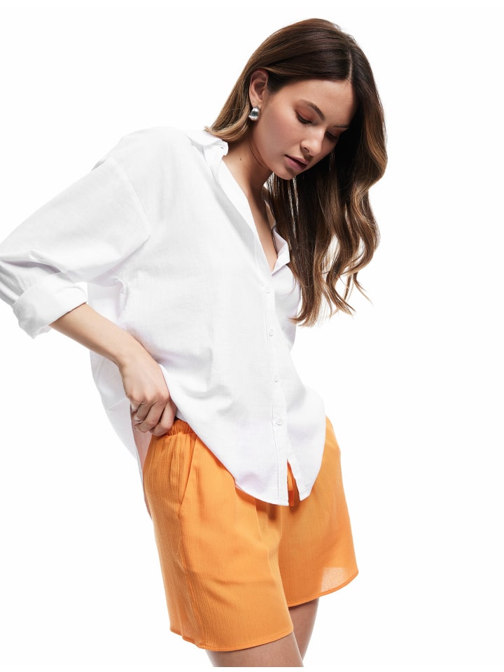 

KOTON Короткие шорты оранжевого цвета