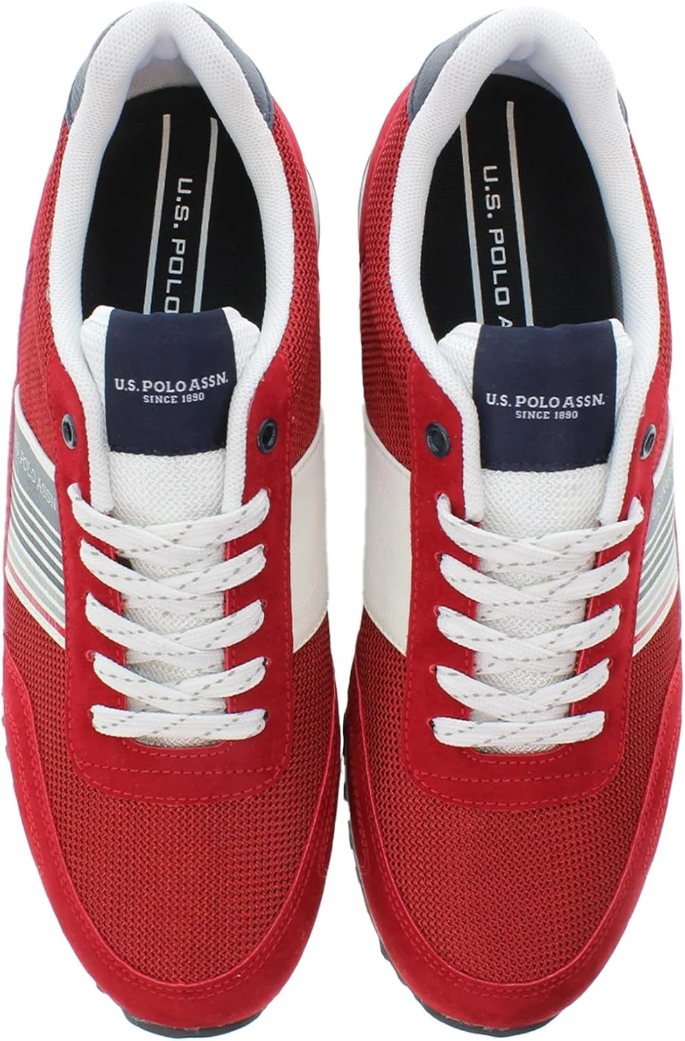 Мужские синтетические кроссовки US Polo Assn. XIRIO009M4MU1 U.S. Polo Assn., красный — фото 2