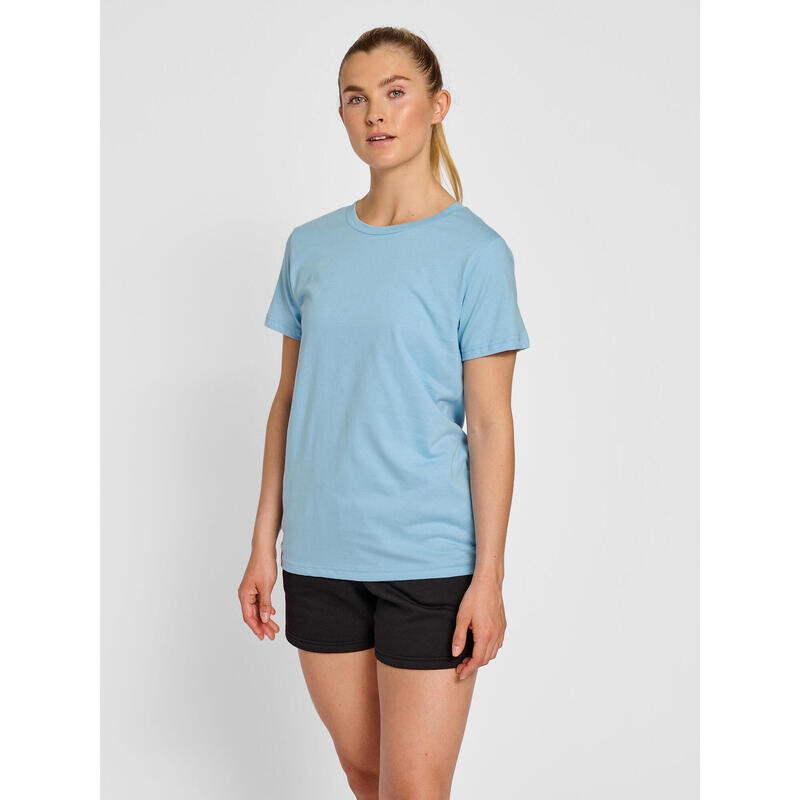 

Hmlred Heavy T-Shirt Женская футболка S/S Женская футболка S/S HUMMEL, цвет blau