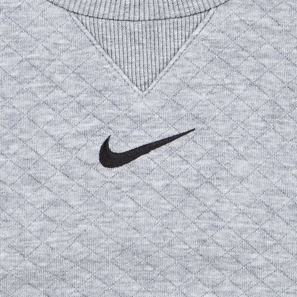 Ромпер для новорожденных девочек с жаккардовым узором Nike, Grey — фото 3