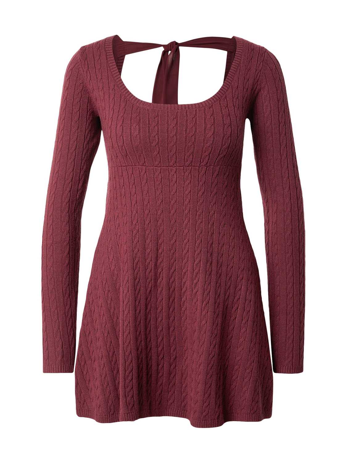 

HOLLISTER Вязаное платье в цвете Burgundy