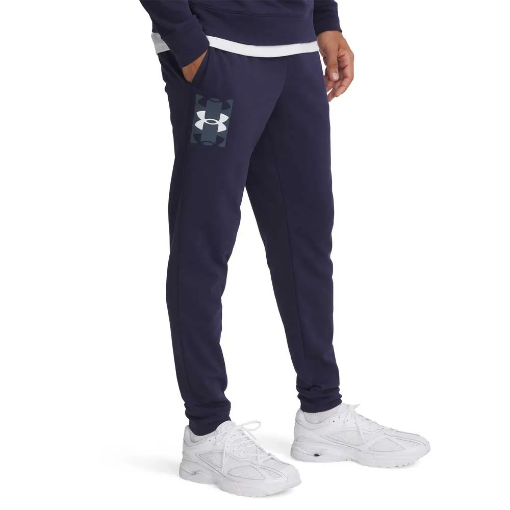 

Джоггеры Under Armour Rival Terry Logo, синий
