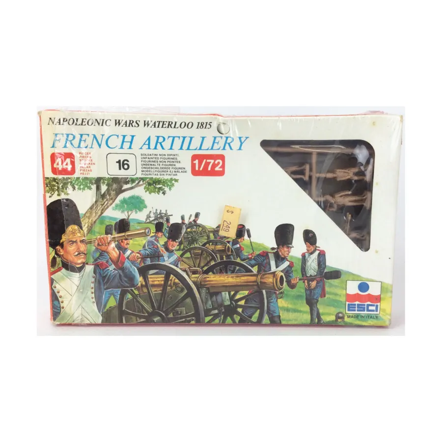 

Французская артиллерия – Ватерлоо, 1815 г., Napoleonic Wars (1:72) (ESCI)