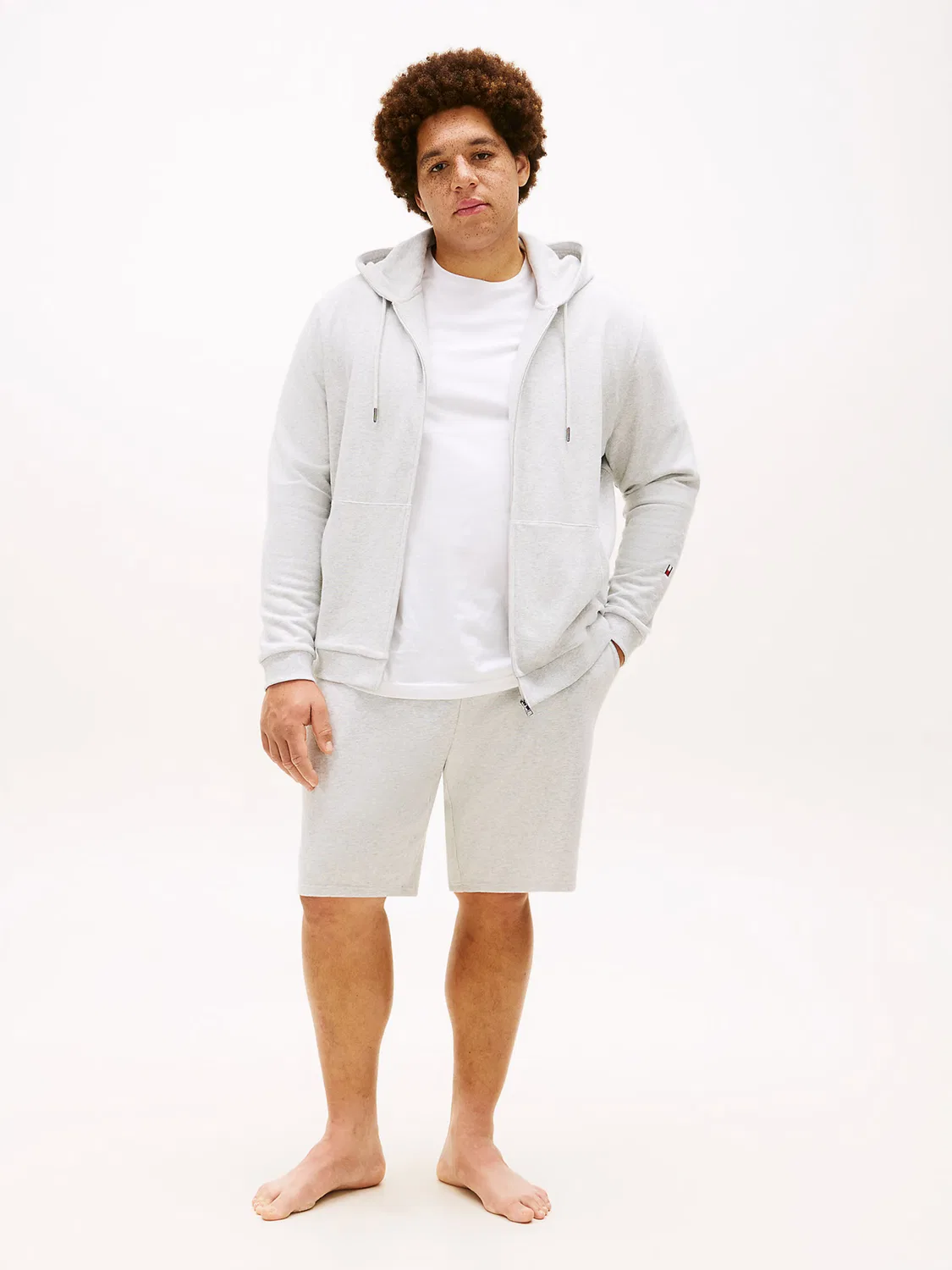 Обычные брюки Tommy Hilfiger Big & Tall, Light Grey — фото 3