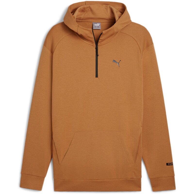 

Kapuzensweat rad/cal hooded half-zip dk Puma, цвет caramel latte