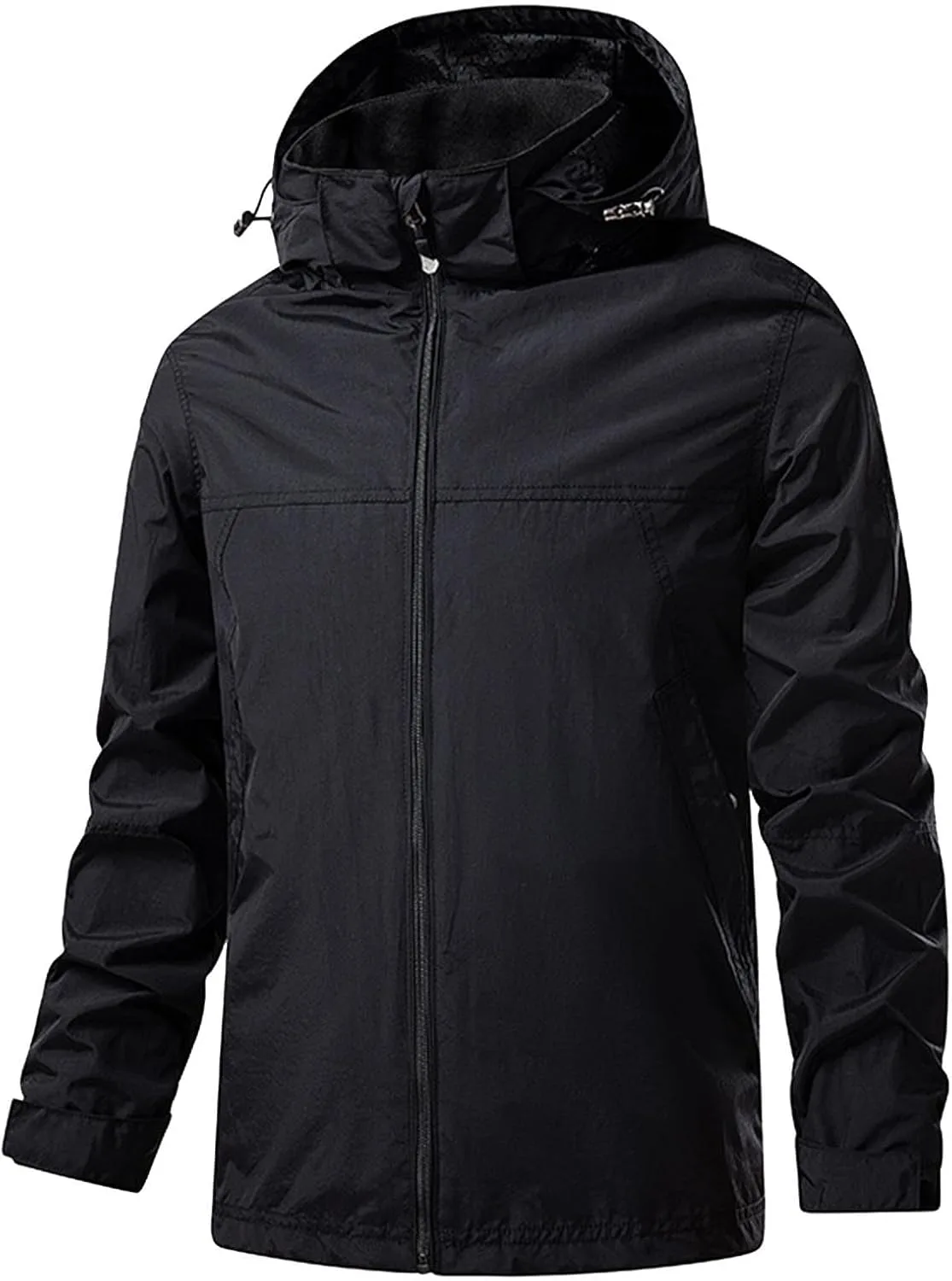 

Мужской худи свитер Retro с длинными рукавами и молнией RTTUIOP