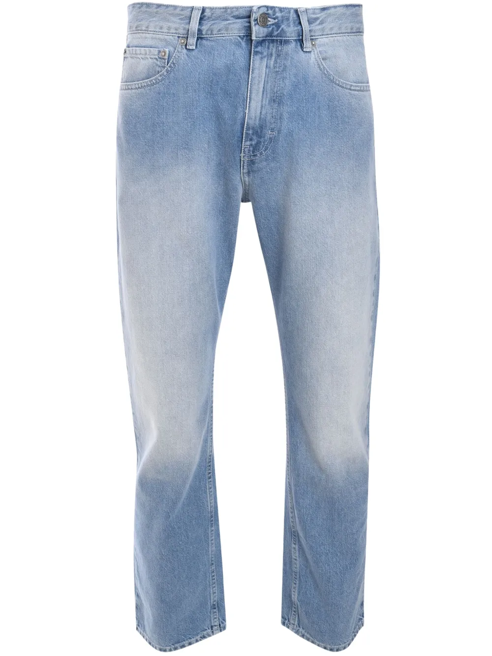 

Джинсы с нашивкой-логотипом Roberto Cavalli, синий