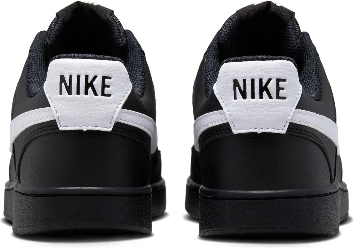 Мужские баскетбольные кроссовки Nike Court Vision Low, Black / White — фото 3