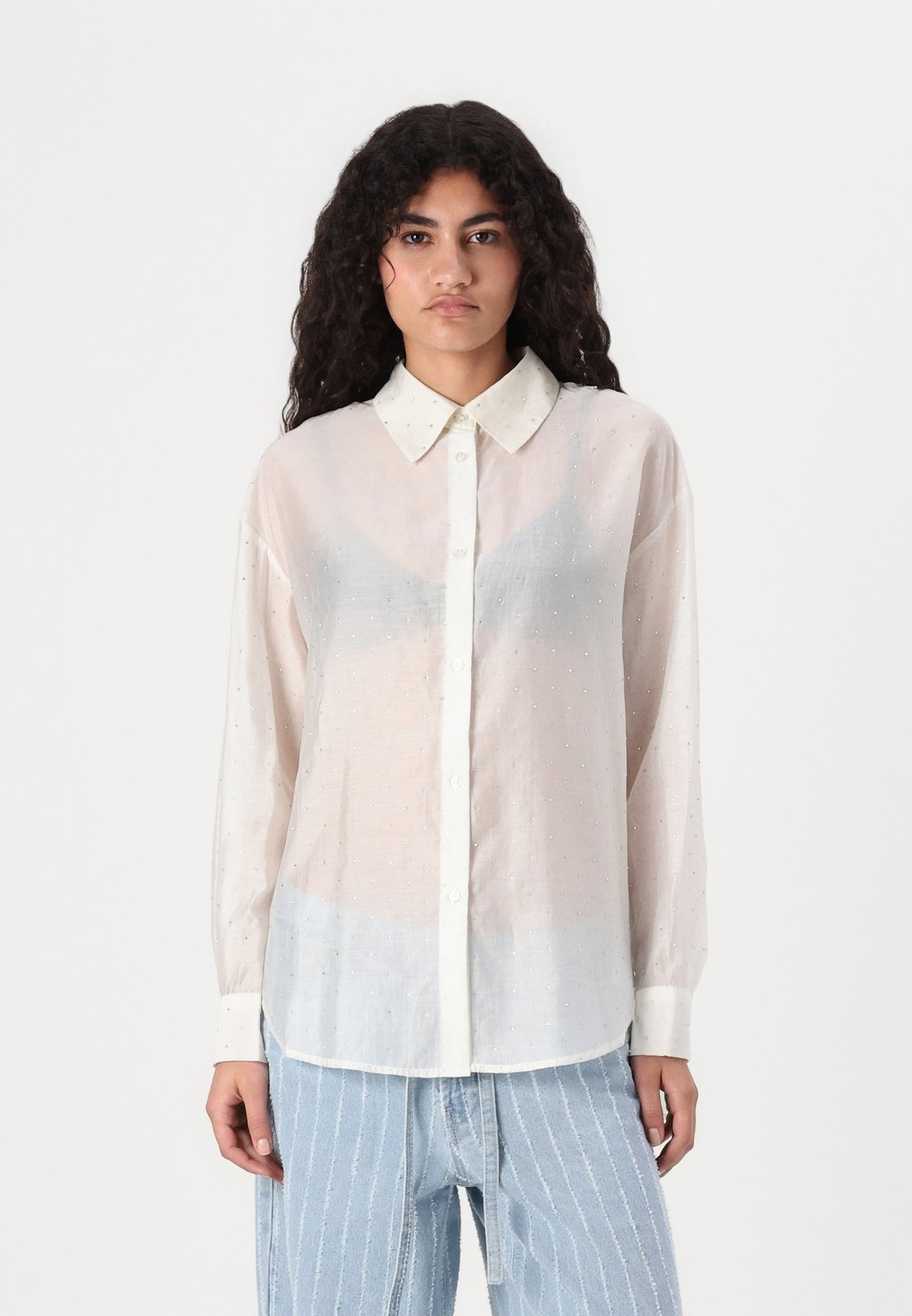 

Блузка на пуговицах ONLSOLAIMA SHIRT ONLY, кремовый