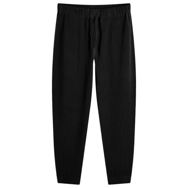 

Зауженные брюки со складками Homme Plissé Issey Miyake, черный