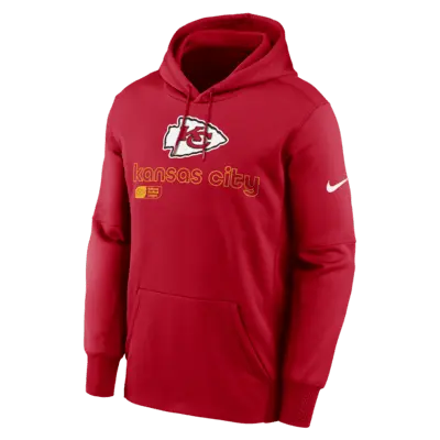 

Худи Nike Kansas City Chiefs Men’s Therma NFL Pullover Hoodie, красный