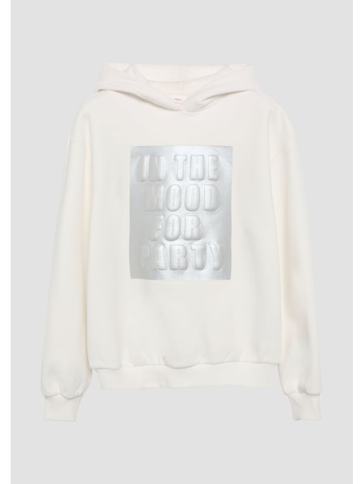 

Толстовка s.Oliver Sweatshirt langarm, кремовый
