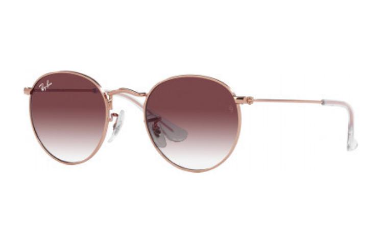 

RayBan Металлические круглые детские солнцезащитные очки красные, Red