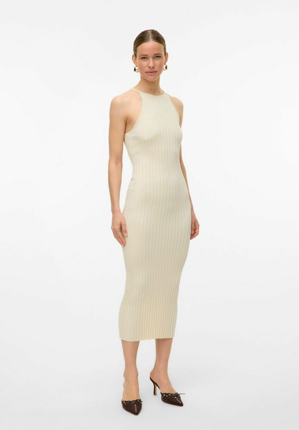 

Платье-джемпер VMRIVER - Shift dress Vero Moda, кремовый