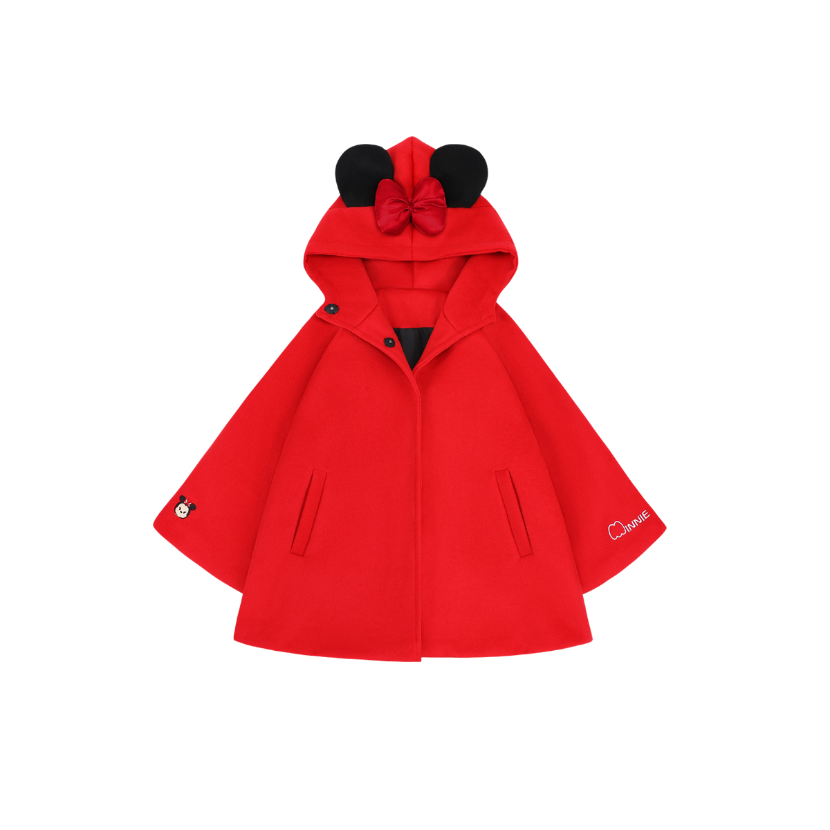 

Disney Пальто с мультяшным рисунком, стандартное издание, осень-зима, детское, красное