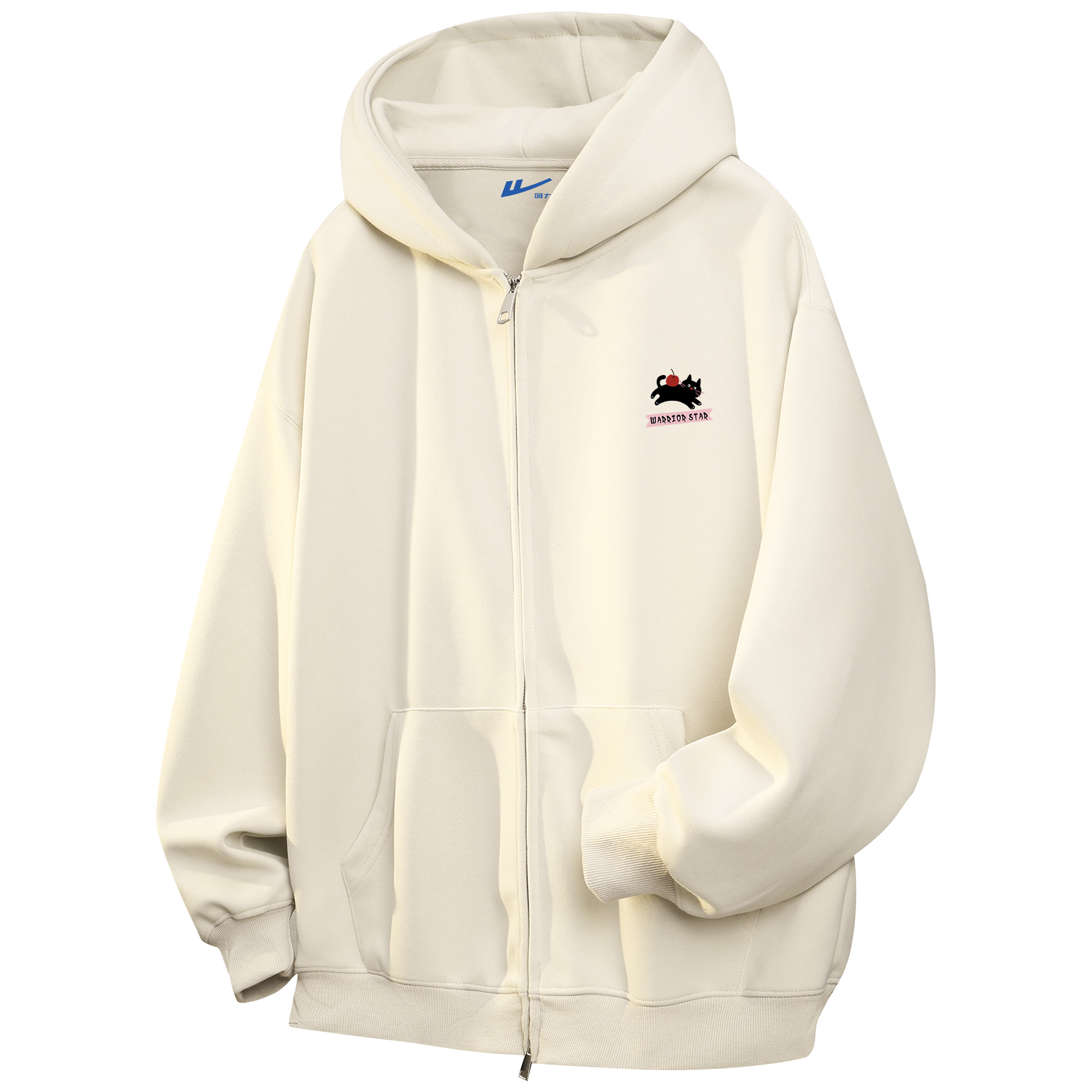 

Толстовка женская худи кардиган Moderate WARRIOR, оранжевый