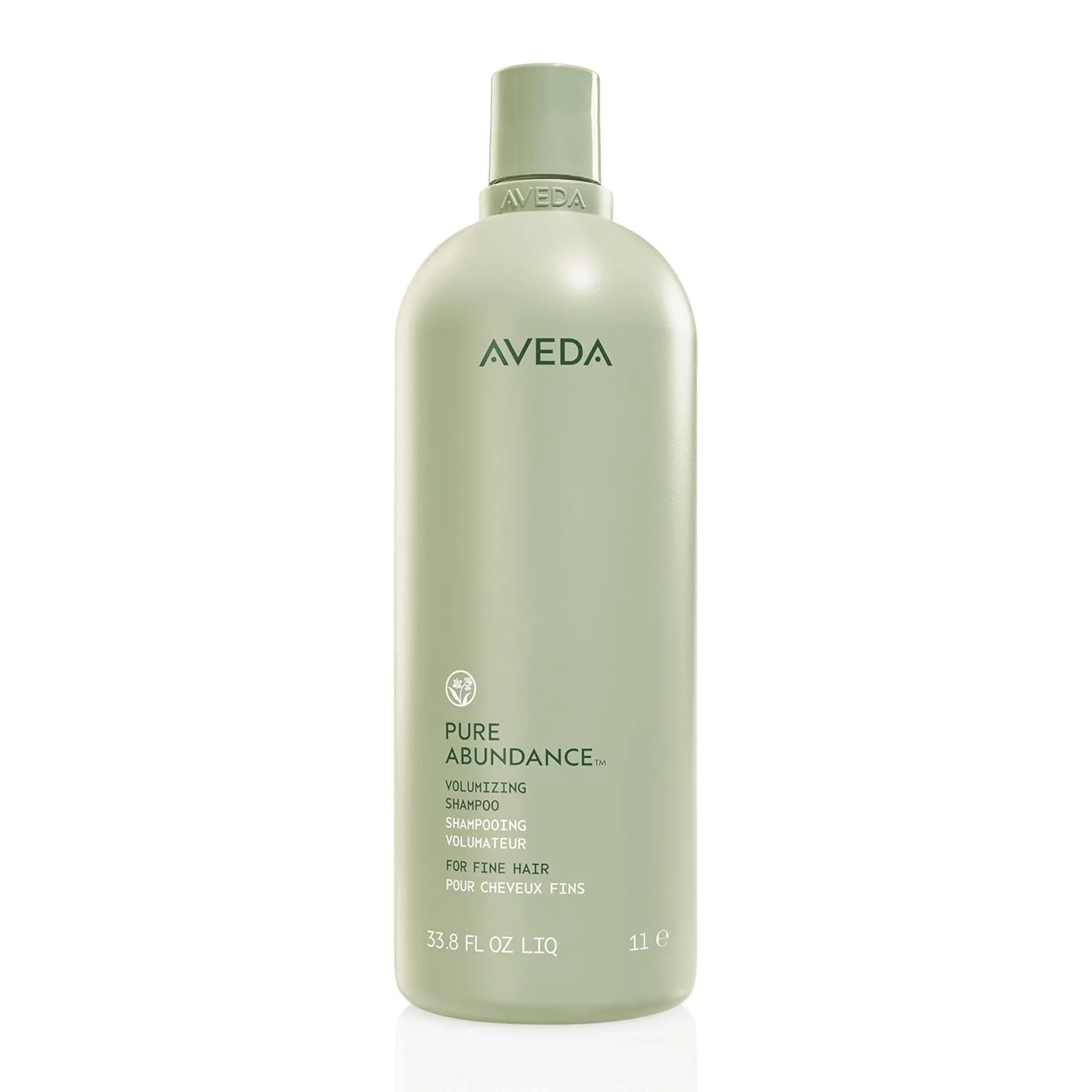 Шампунь Aveda Pure Abundance для объема, для тонких волос, удаляет загрязнения и излишки масла, 4x больше объема*, с нотами жасмина, мяты, палисандрового дерева и иланг-иланга