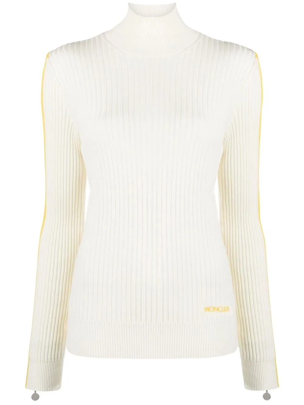 

Свитер с высоким воротником MONCLER, белый