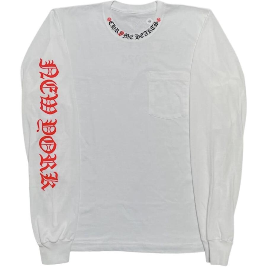 

Футболка унисекс белая Chrome Hearts, белый