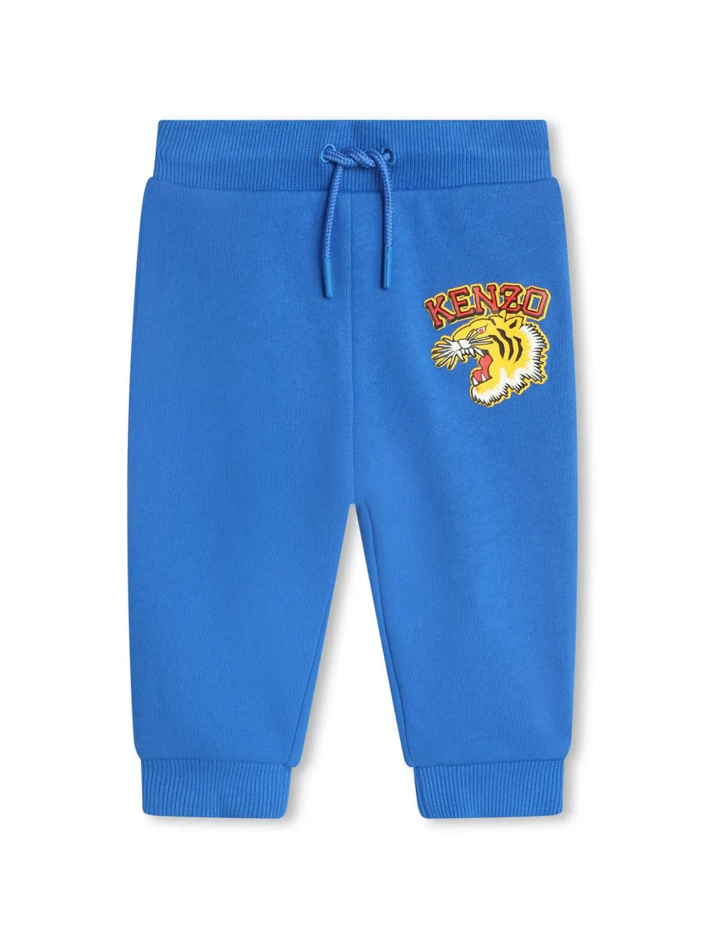 

Спортивные брюки с логотипом Kenzo Kids, синий