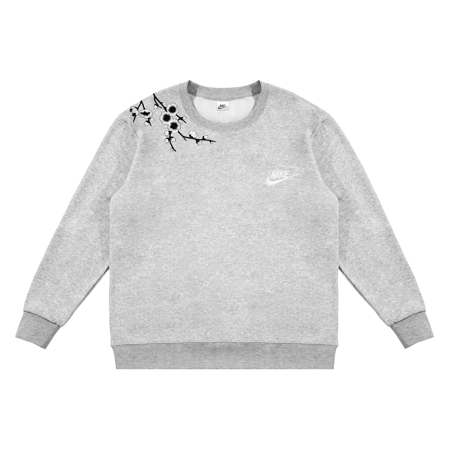 

Свитшот унисекс серый Nike