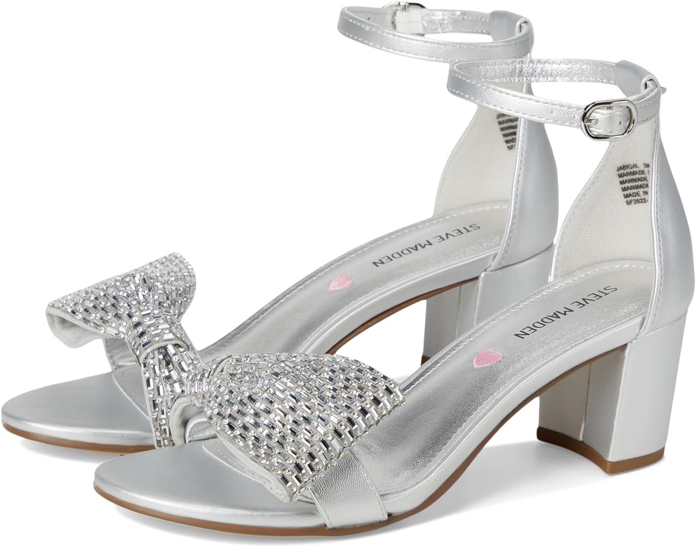 

Туфли Steve Madden Kids Abigal, Silver