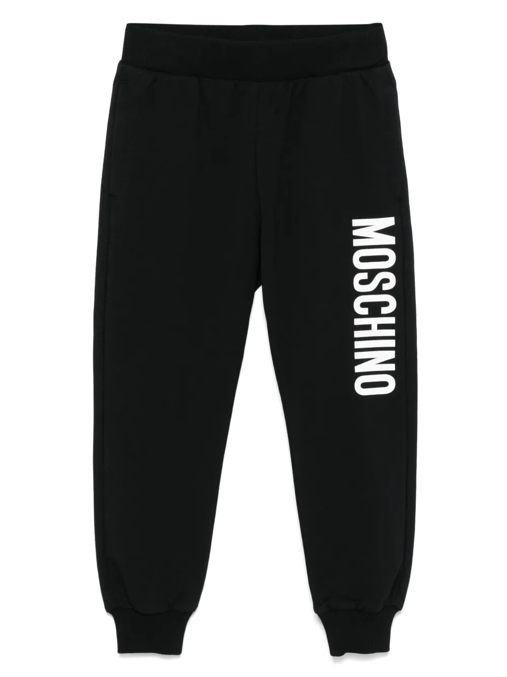 

Спортивные брюки с логотипом Moschino Kids, черный