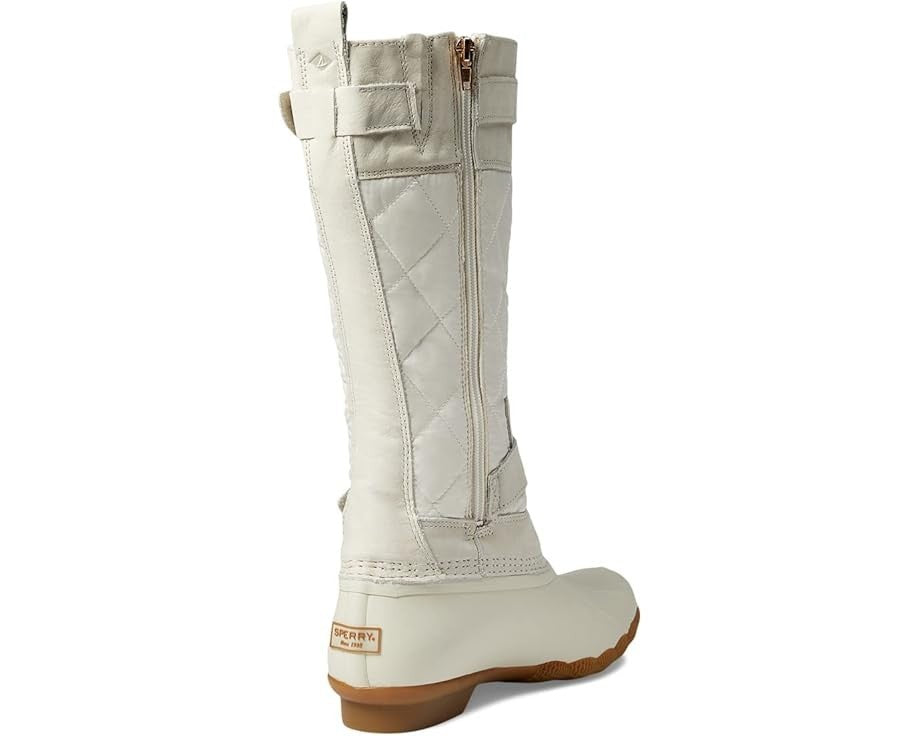 Женские высокие водонепроницаемые резиновые сапоги Sperry Saltwater STS87775 Ivory — фото 4