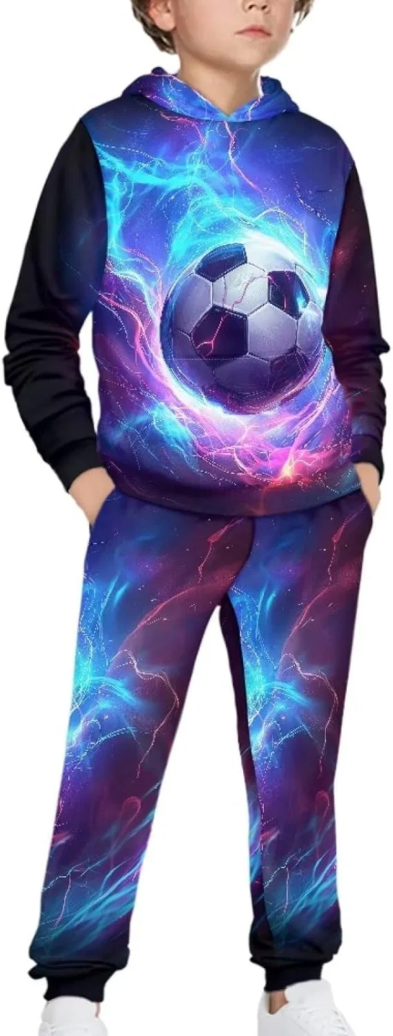 Детский спортивный костюм Galaxy Soccer Patternsss, S-XL — фото 3