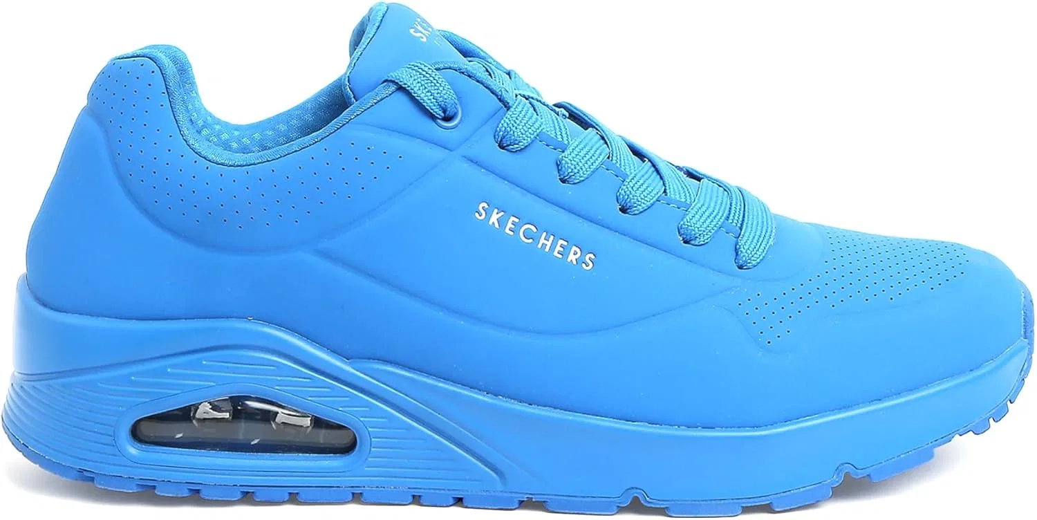 Мужские кроссовки Skechers UNO Stand On Air, Blue Durabuck — фото 2