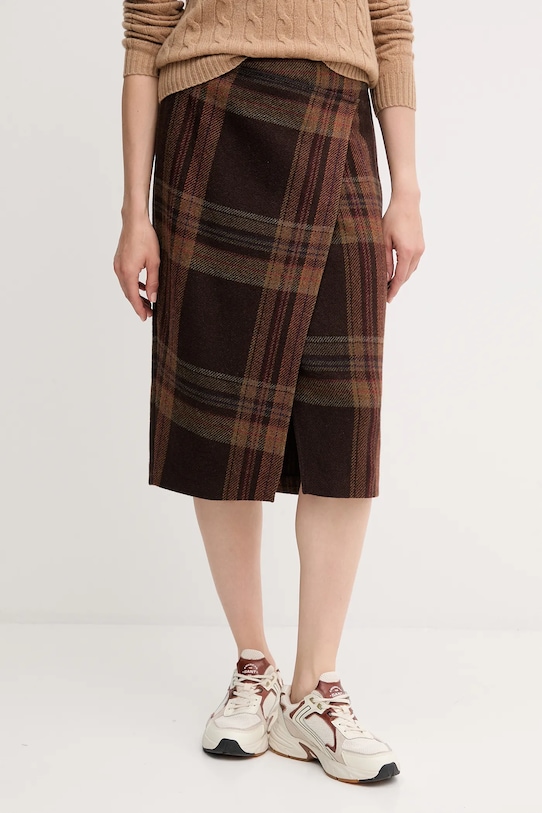 

Юбка Polo Ralph Lauren, коричневый