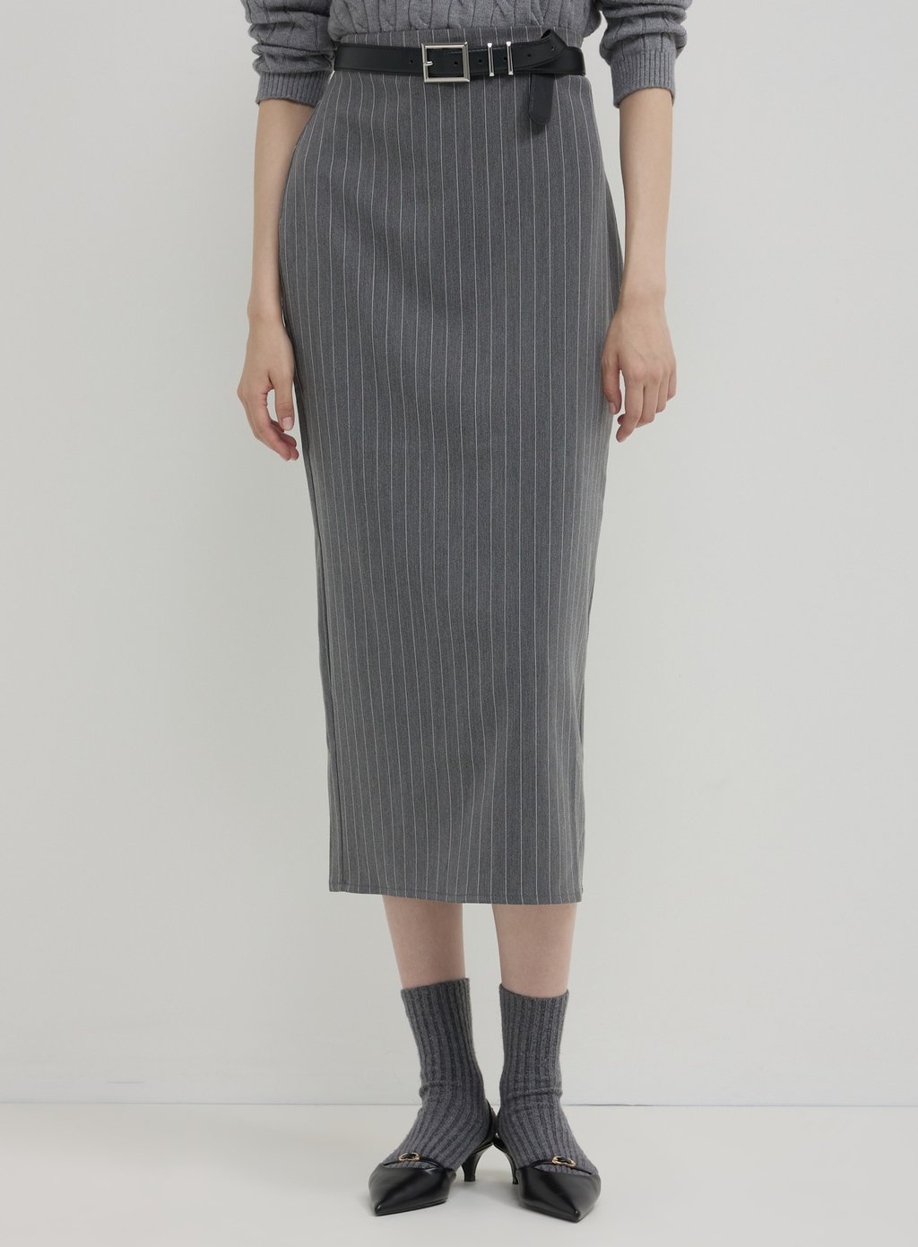 

Юбка А-силуэта Calliope, серый