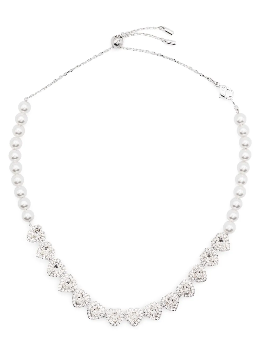 

Колье Grande Capsule из коллаборации с Ariana Swarovski, серебяный