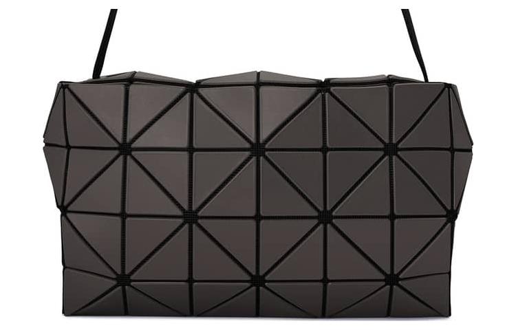 

ISSEY MIYAKE Картонная искусственная кожа нейлоновая подушка сумка коробка плечевая сумка через плечо женская угольно-серая
