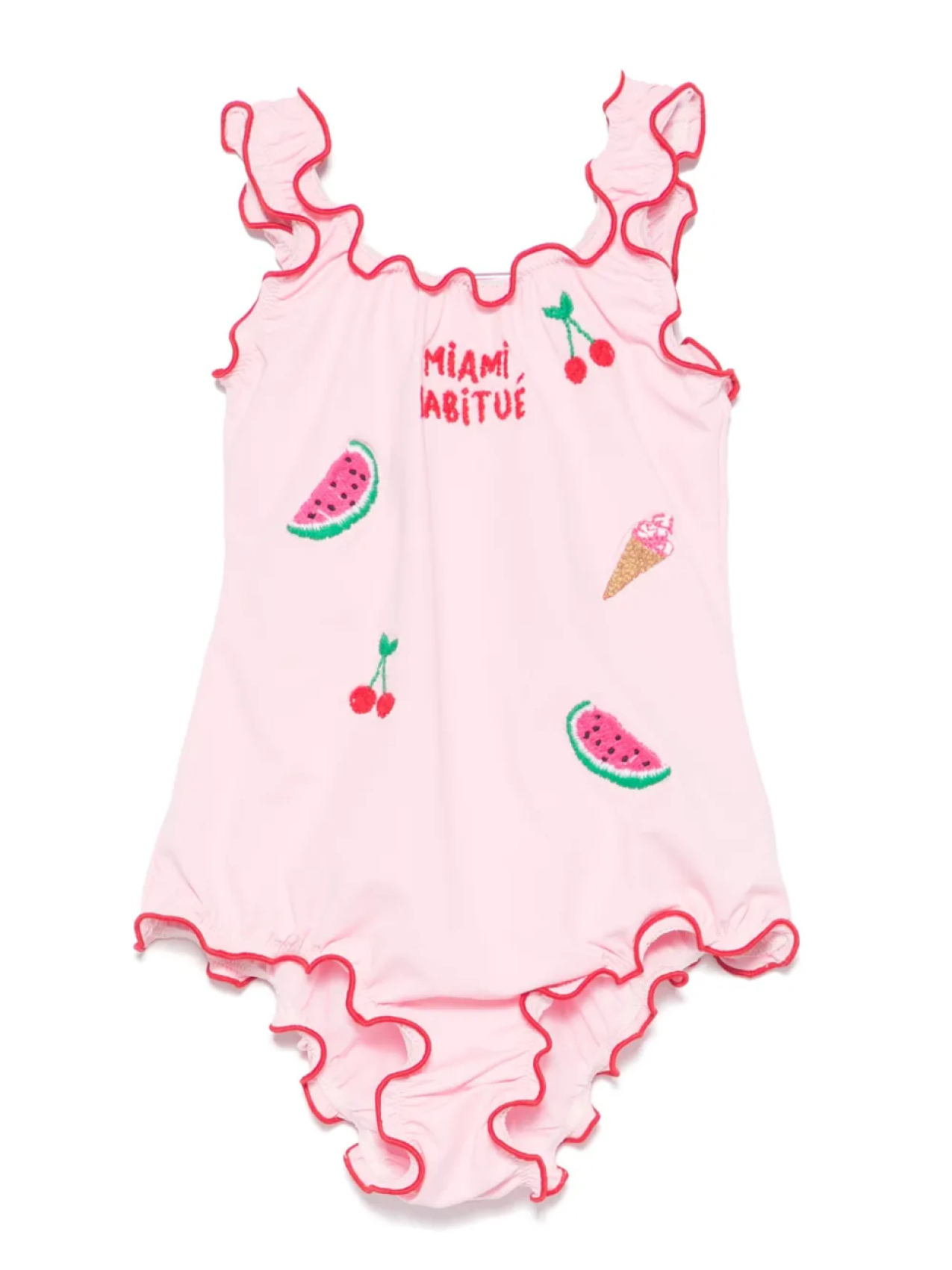 

Купальник Клио MC2 Saint Barth Kids, розовый
