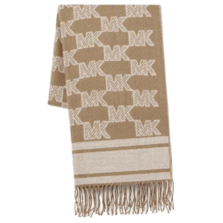 

Акриловые вязаные шарфы Unisex MICHAEL KORS, коричневый