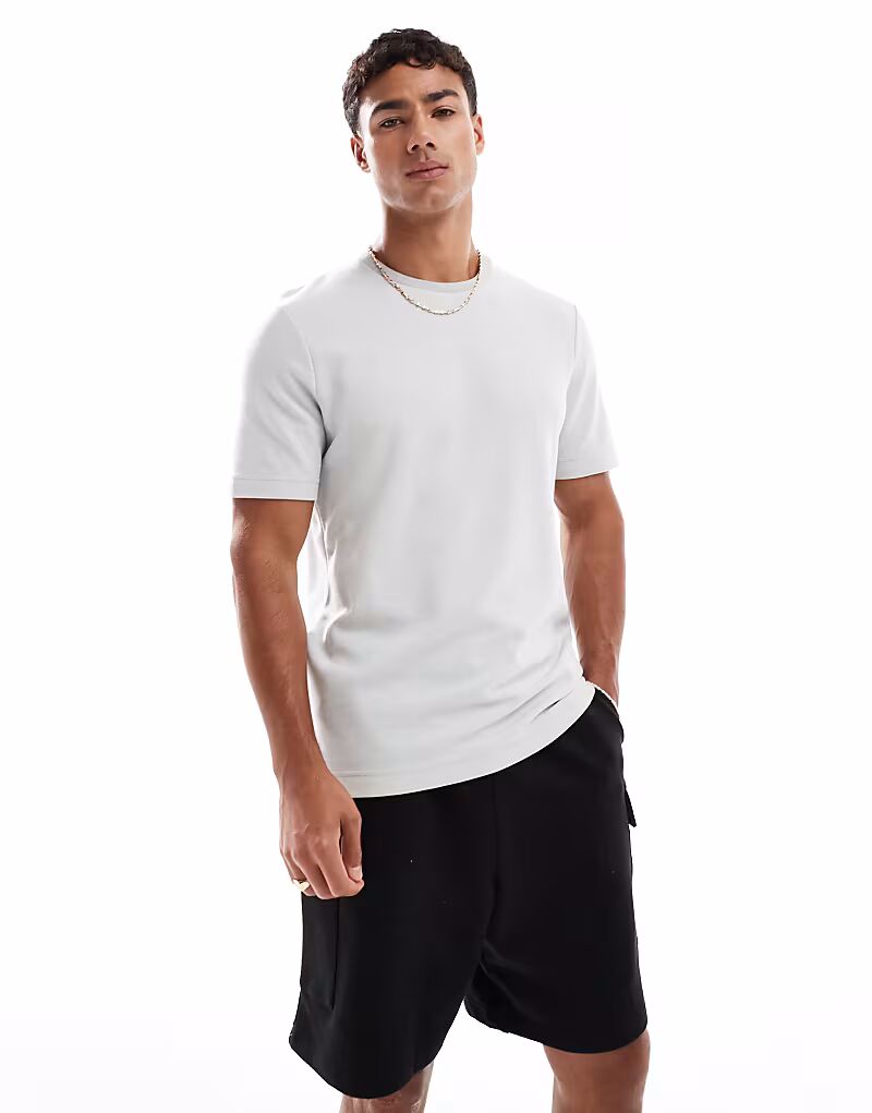 

Футболки Lyle & Scott Ss, двухцветная футболка 626 белого цвета