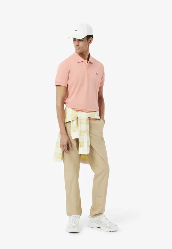 Рубашка-Поло с короткими рукавами Lacoste, Rose Corail Ui — фото 2