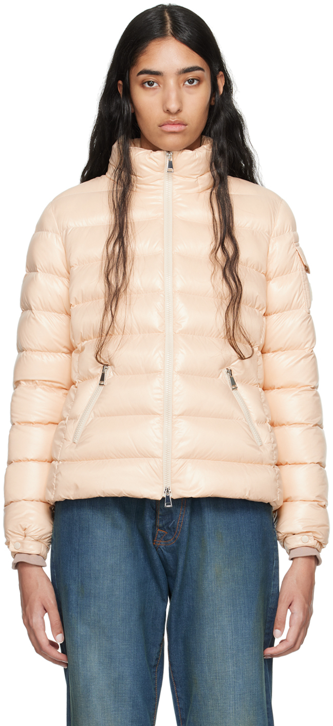 

Бежевый пуховик Badyf Moncler