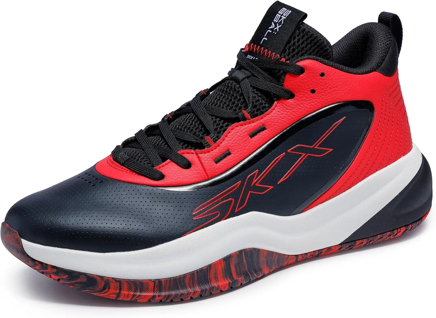 Мужские кроссовки Skechers Skx League, черный/красный