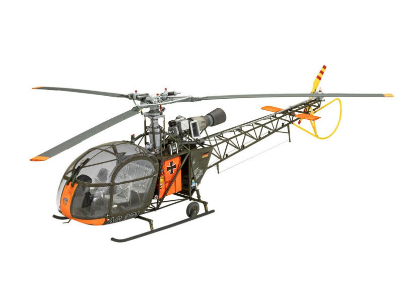 

Пластиковая модель Вертолета Alouette II 1/32. Revell