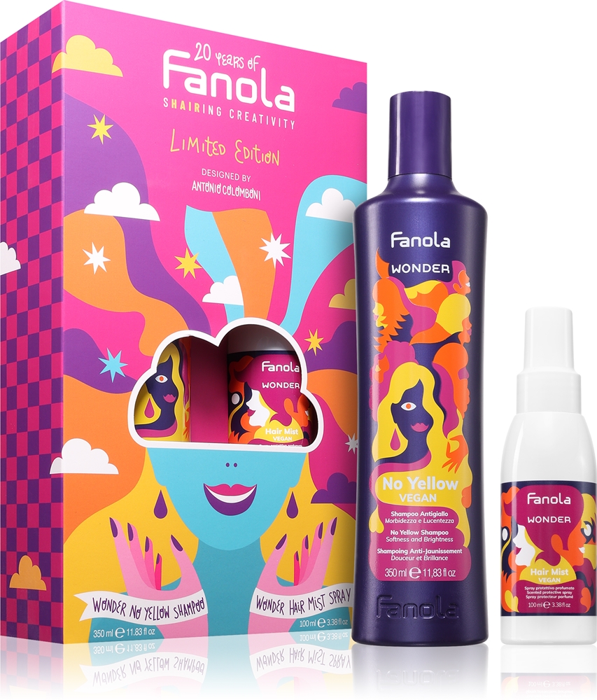 

Подарочный набор Wonder Set для светлых и мелированных волос Fanola, 2 шт