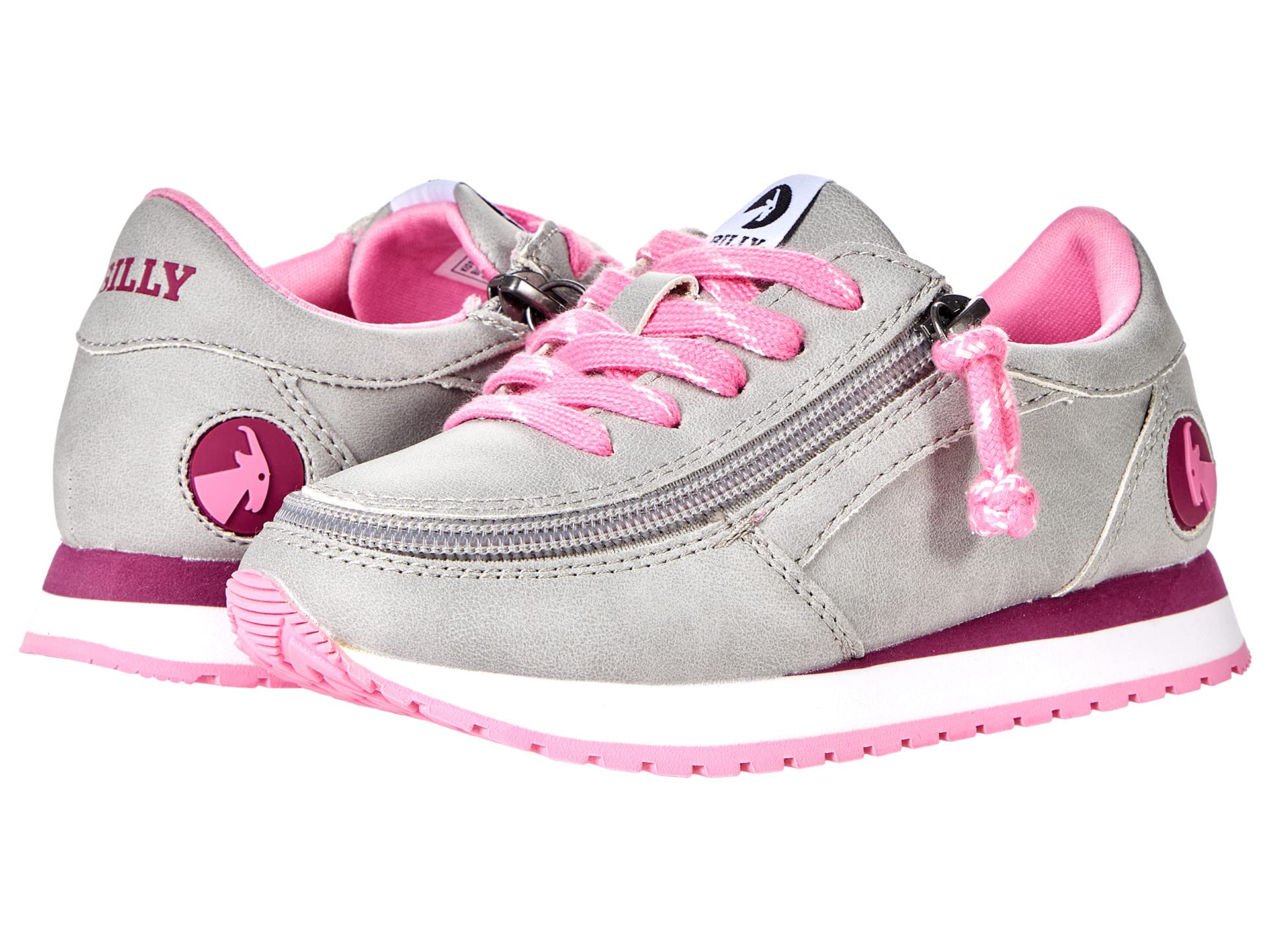 

Кроссовки BILLY Footwear Kids Jogger, Grey/Fuchsia