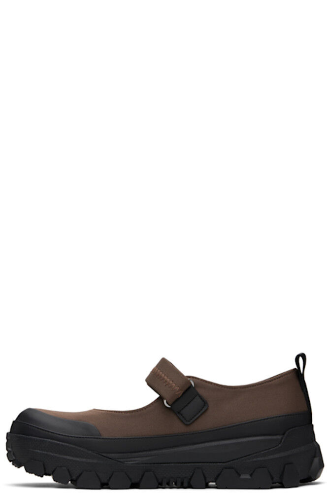 Коричневые и черные балетки Vibram Mary Jane AMOMENTO — фото 3