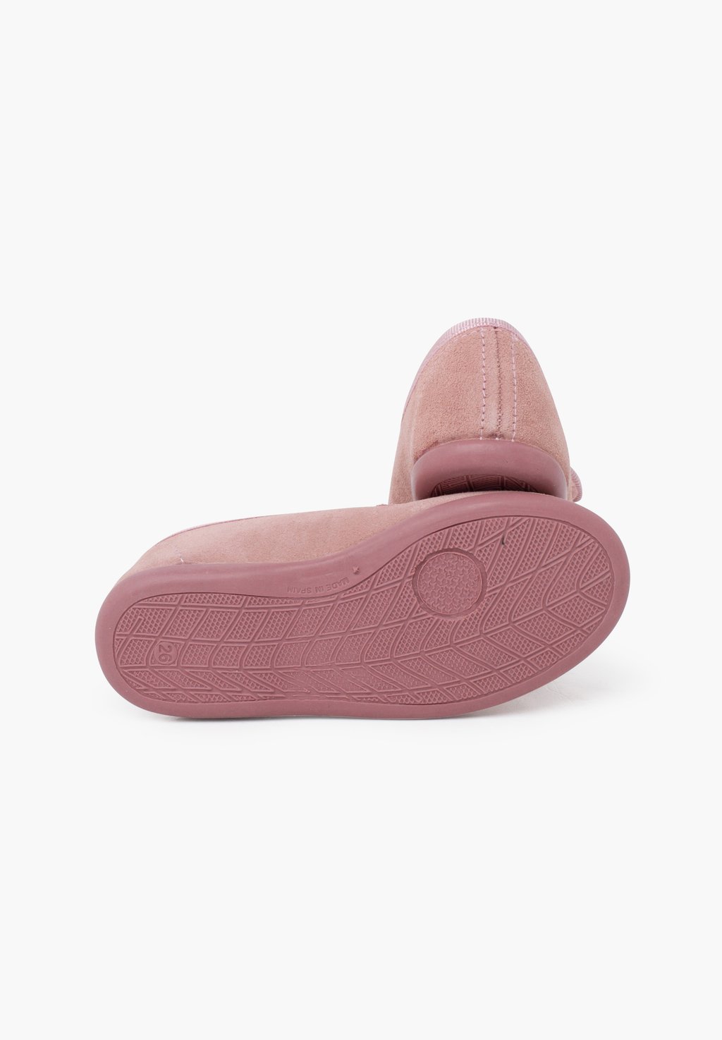 Балетки с ремешком на щиколотке Baby shoes Pisamonas, светло-розовый — фото 4