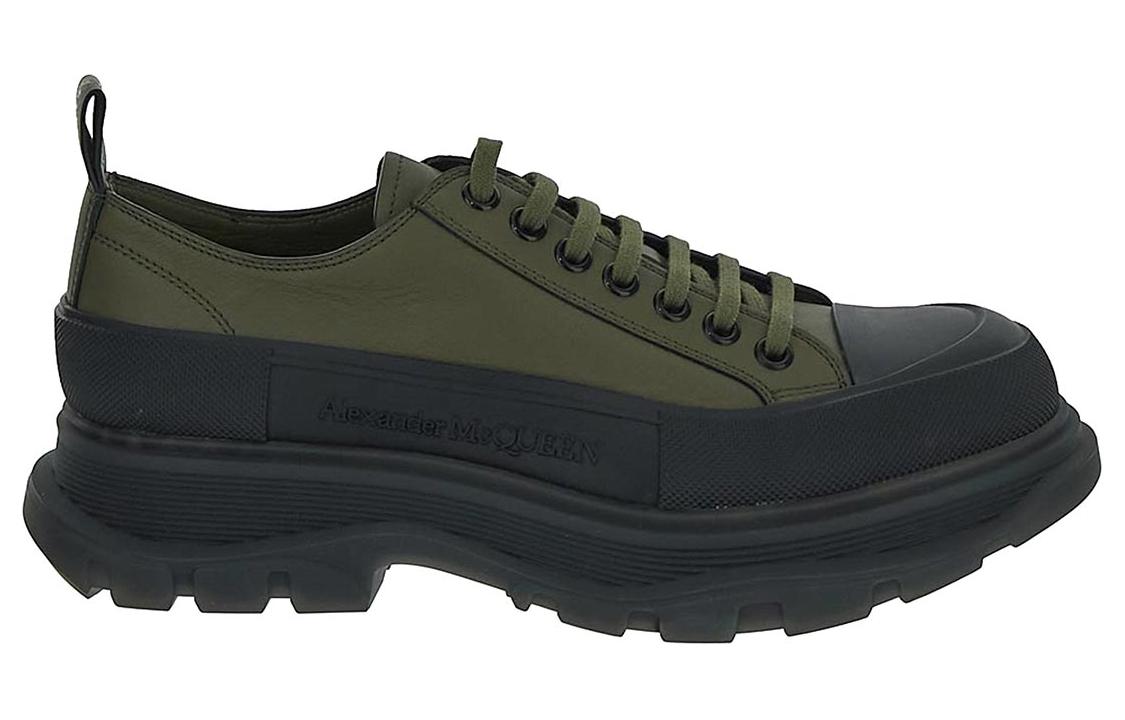 Кроссовки на шнуровке 'Army Green Black' Alexander McQueen — фото 2