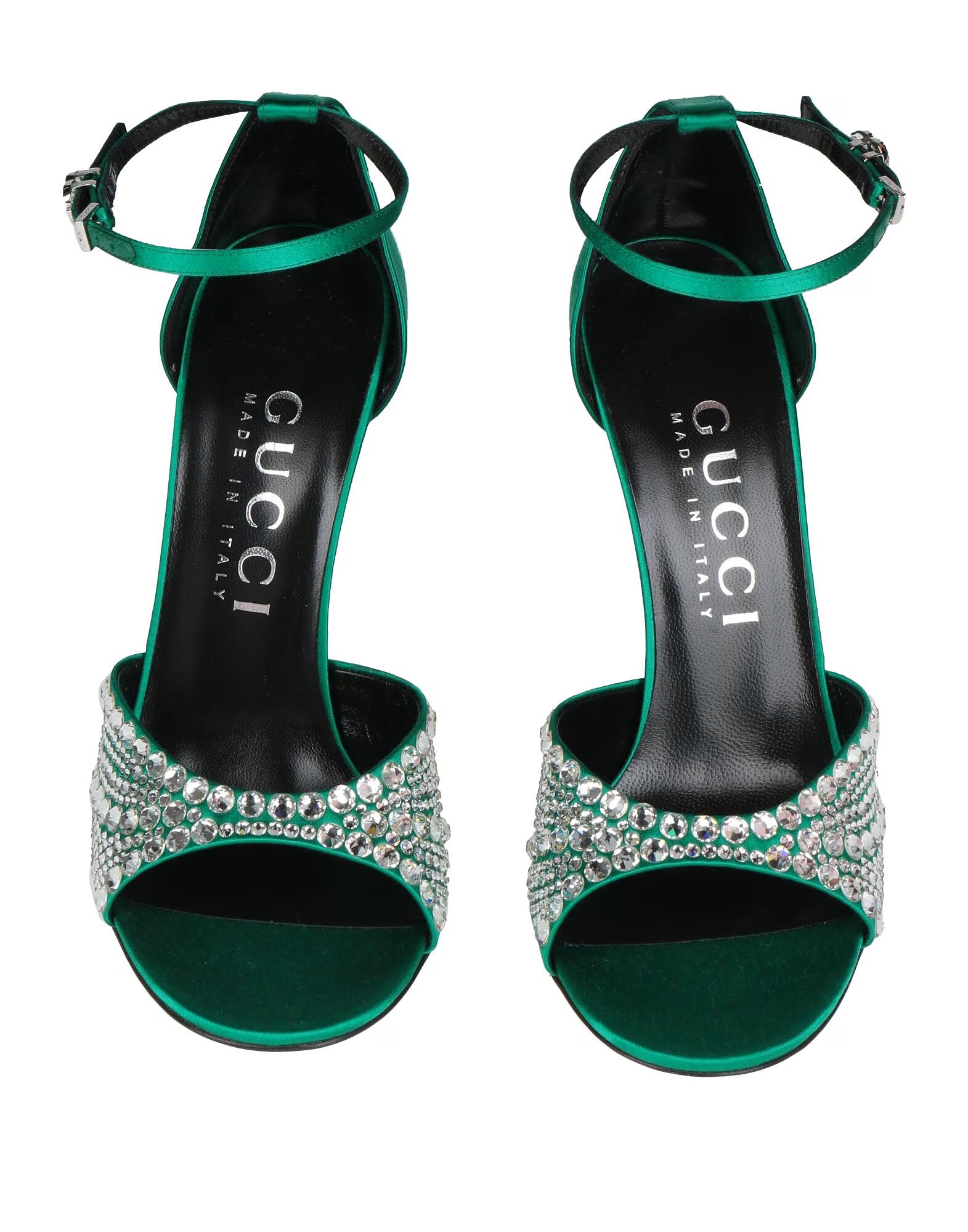 Сандалии Gucci, зеленый — фото 4